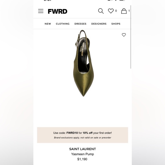 SAINT LAURENT Heels Yasmeen Pump size EU 41 -SOLD- in person. - Picture 6 of 8